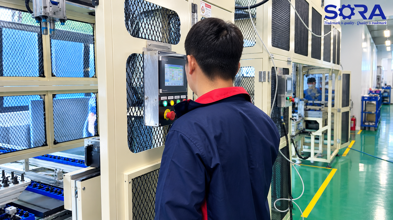 Hệ thống cấp phôi cho máy Rolling