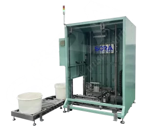 Máy cấp nguyên liệu cho máy sàng bột thực tế