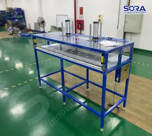 Máy ép tape cho công đoạn cutting