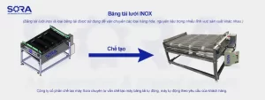 Băng tải Inox Sora