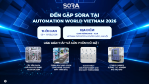Chế tạo máy SORA Automation World 2026
